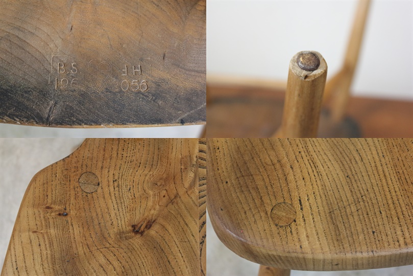 ercol　アーコール　スタッキングチェア　チャイルドチェア