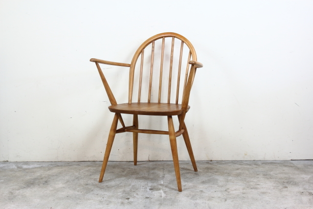 イギリス　ercol　アーコール　フープバックアームチェア