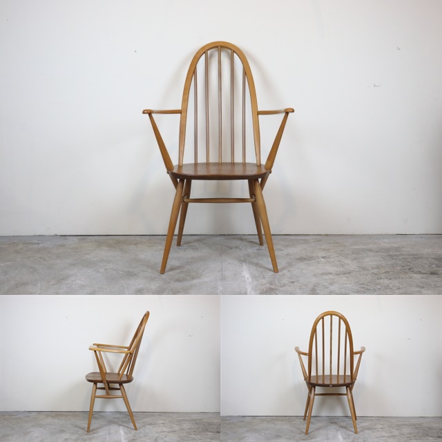 ercol　アーコール　クエーカーアームチェア