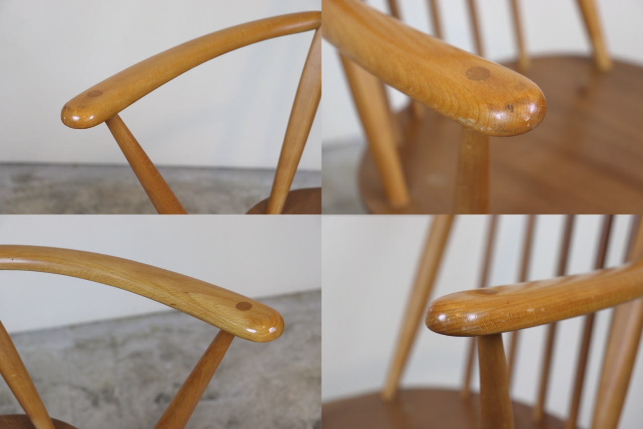 ercol　アーコール　クエーカーアームチェア