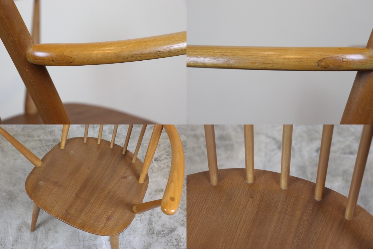 ercol　アーコール　クエーカーアームチェア
