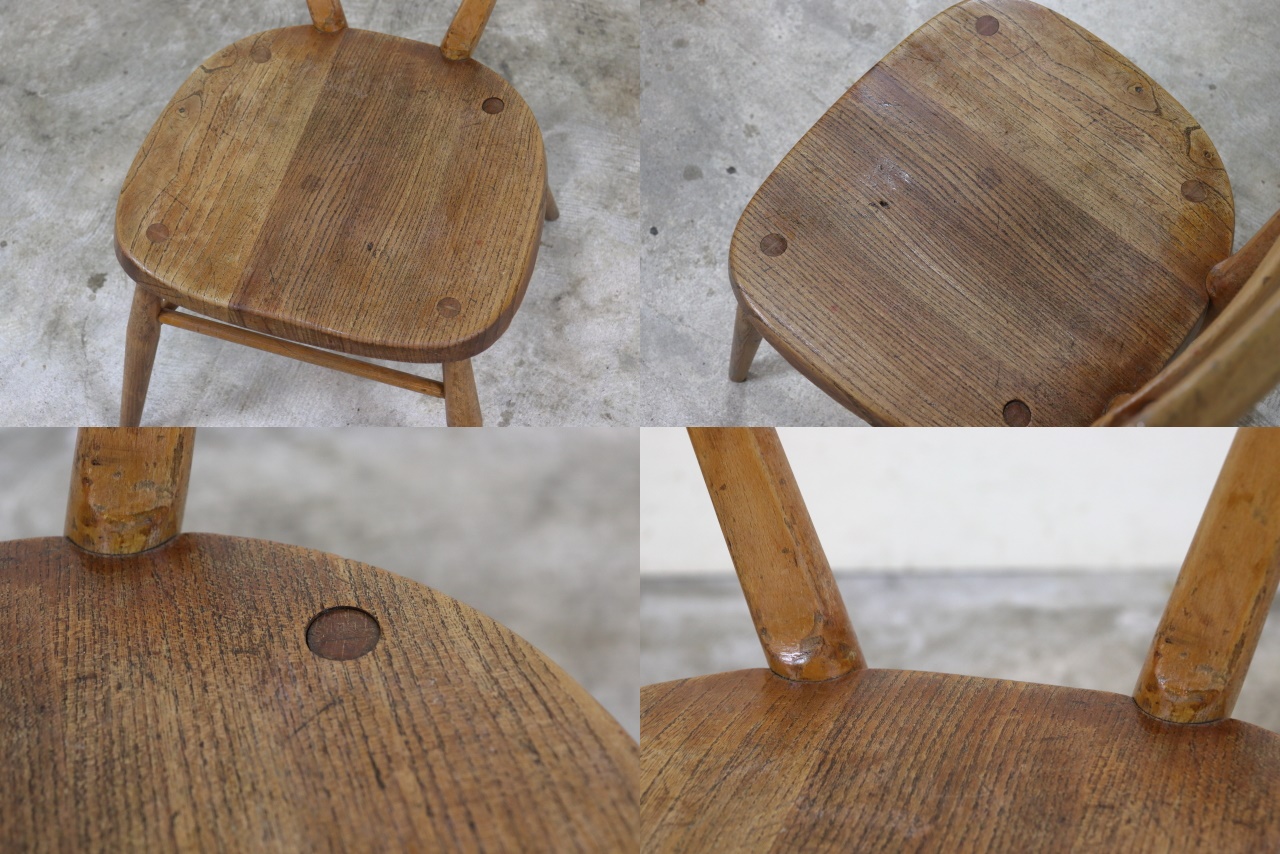 ercol　アーコール　レッドドット　スタッキングチェア　チャイルドチェア