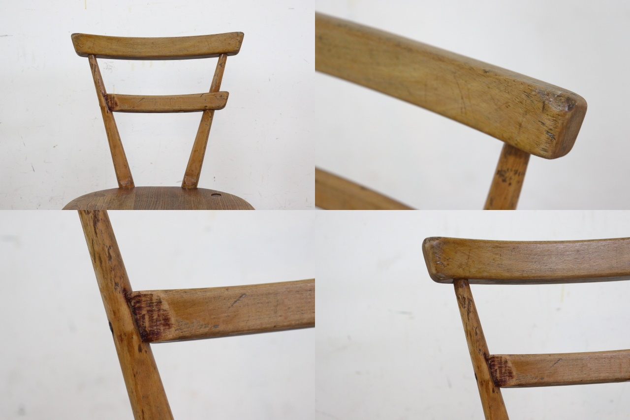 ercol　アーコール　レッドドット　スタッキングチェア　チャイルドチェア