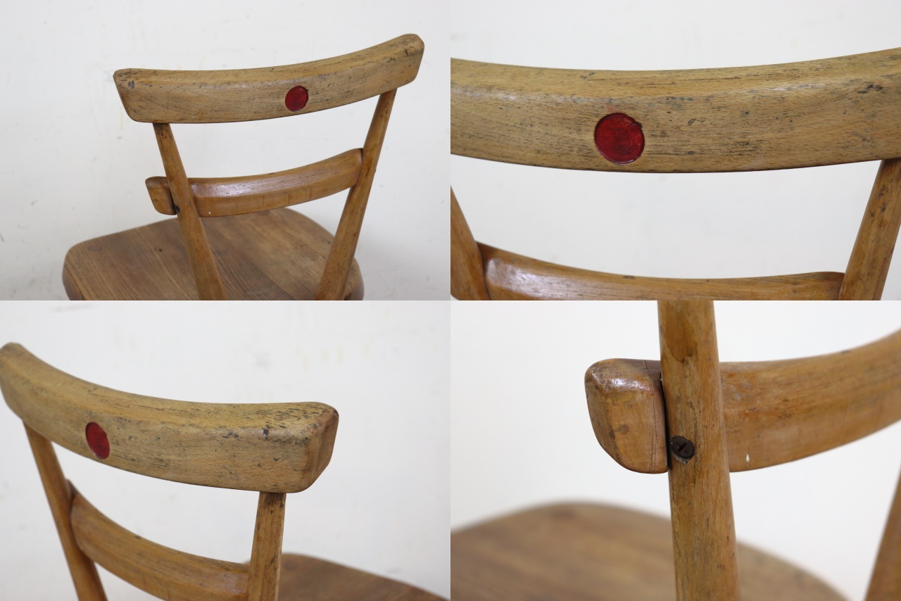 ercol　アーコール　レッドドット　スタッキングチェア　チャイルドチェア