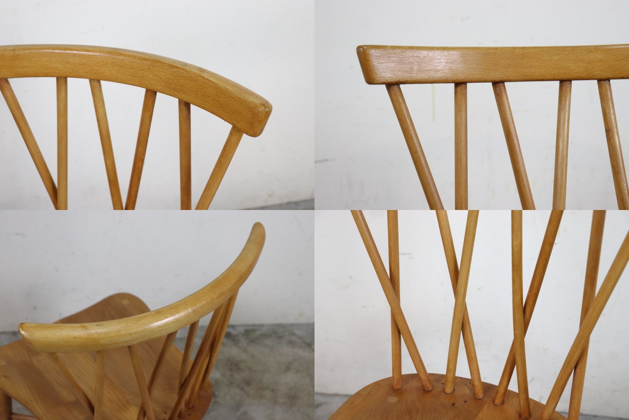 ercol　アーコール　クロスバックチェア　エックスバックチェア