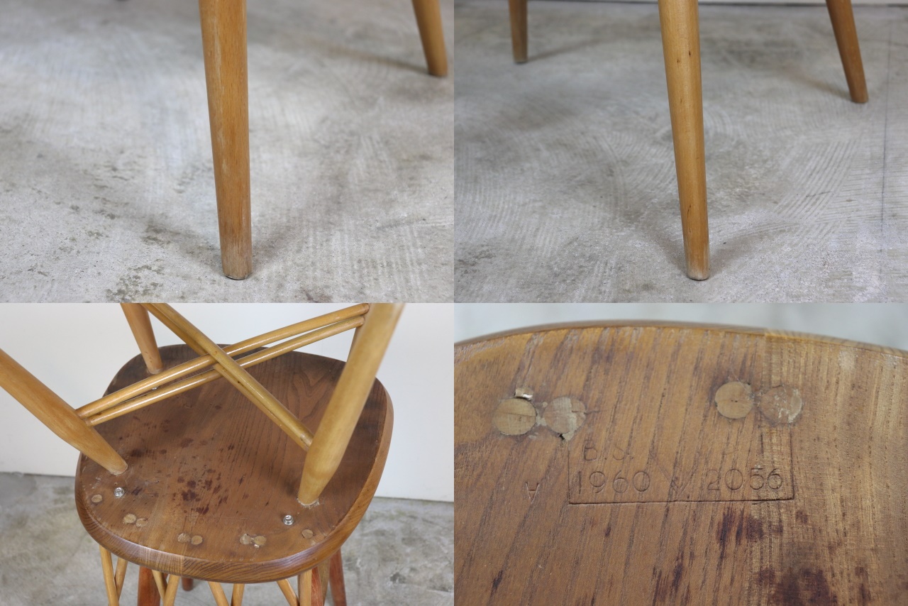 ercol　アーコール　クロスバックチェア　エックスバックチェア