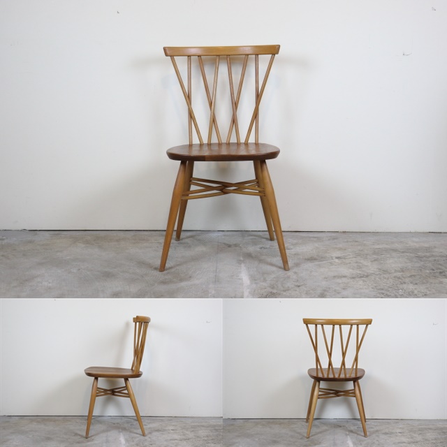 ercol　アーコール　クロスバックチェア　エックスバックチェア