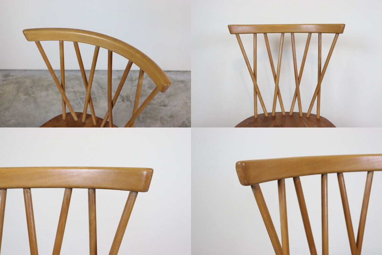 ercol　アーコール　クロスバックチェア　エックスバックチェア