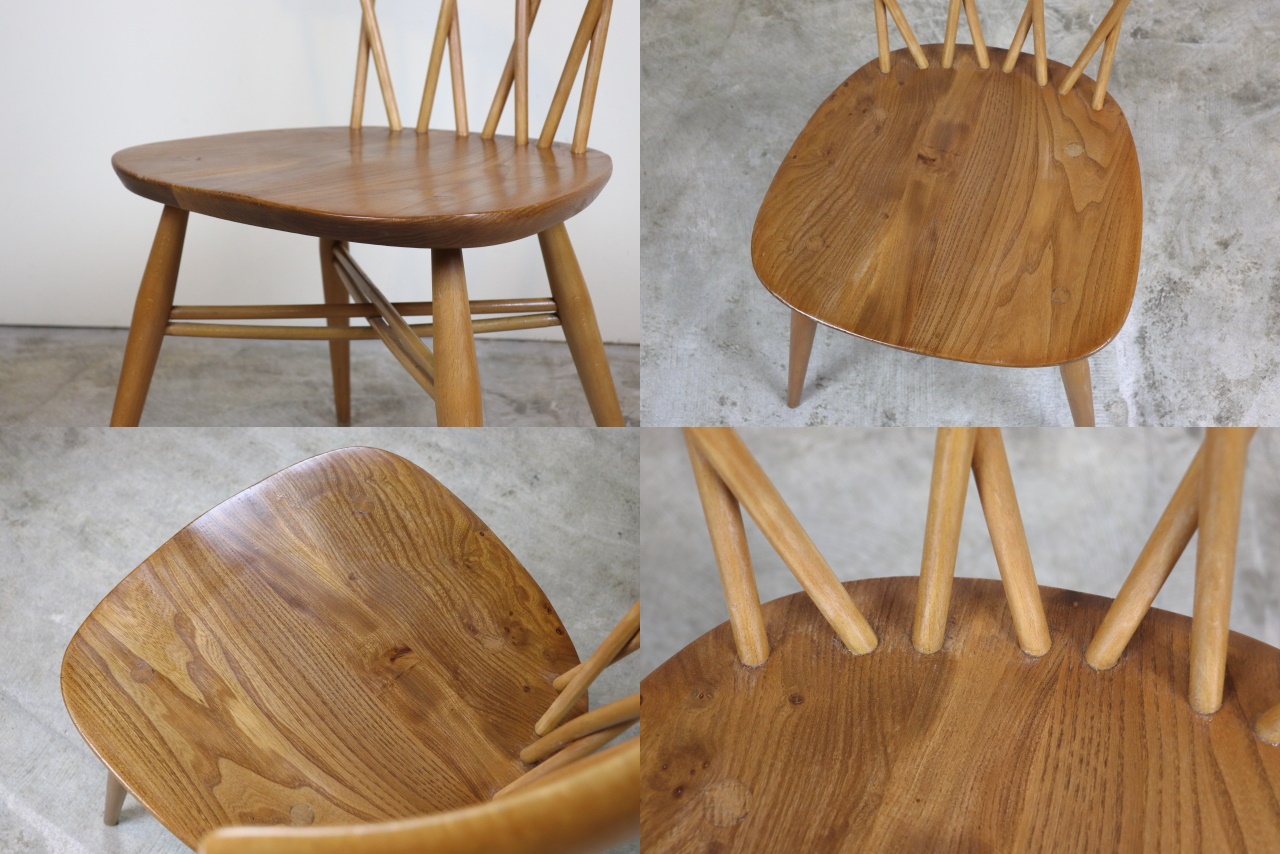 ercol　アーコール　クロスバックチェア　エックスバックチェア