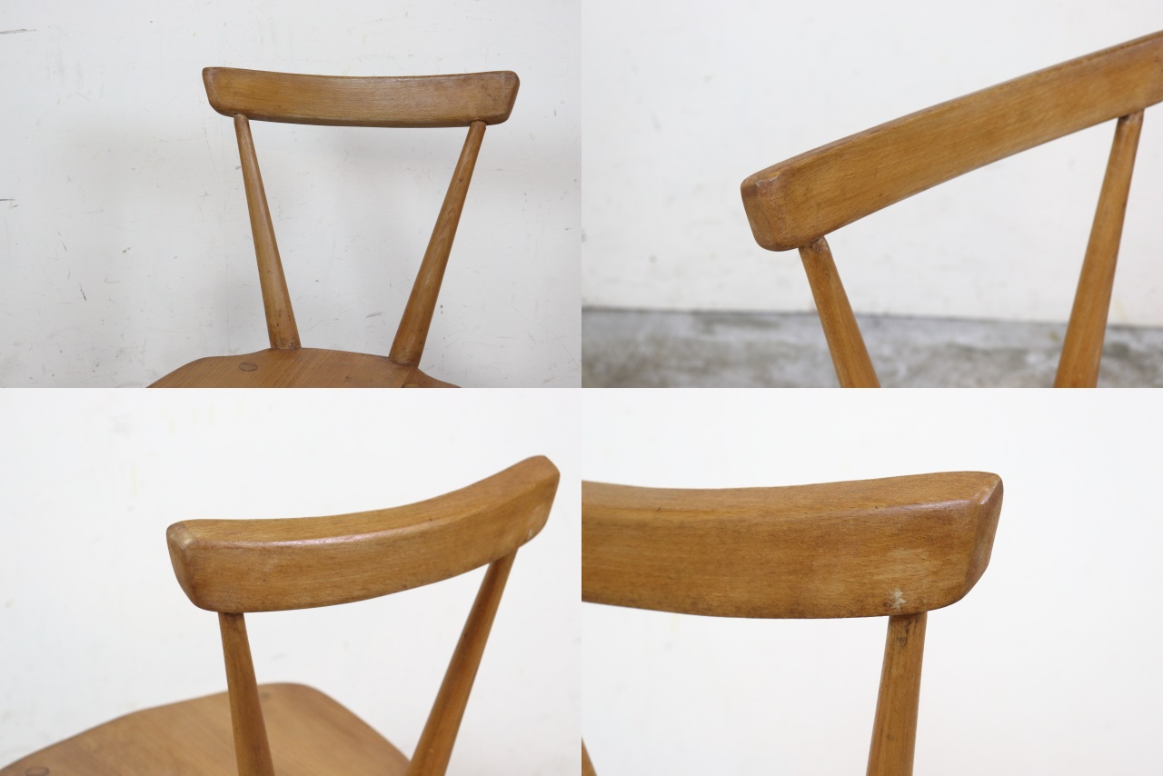 ercol　アーコール　スタッキングチェア　チャイルドチェア　シングルバック
